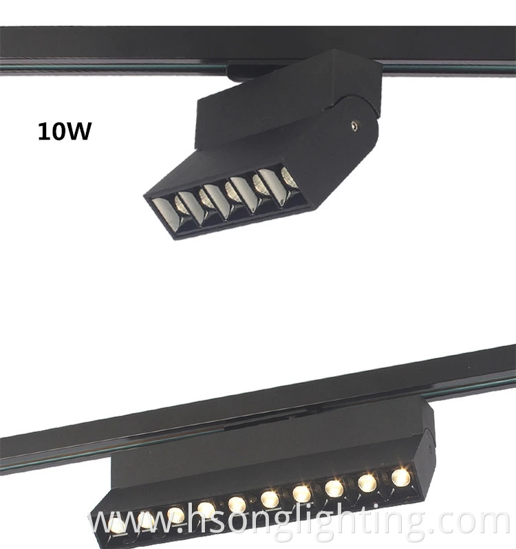 2021 promotion 10w 20w linear led track light Dali dimming customization